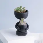 Little Human Ceramic Succulent Planter
