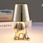 Little Man Chrome Table Lamp