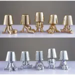 Little Man Chrome Table Lamp