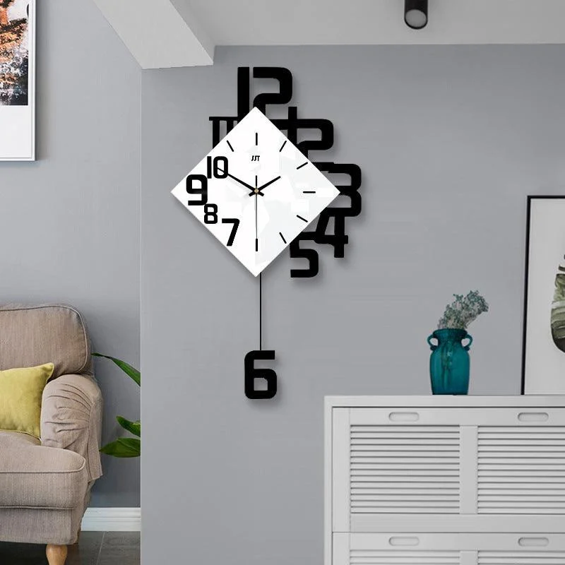 Living Room Nordic Clock | Creative modern art clock -  - #tag1#