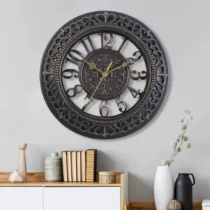 Living room clock | Beautiful industrial wall clock