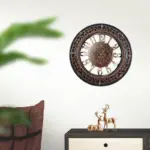 Living room clock Beautiful industrial wall clock tag1