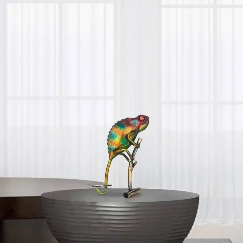 Lizard Art Ornament Modern Home Decor
