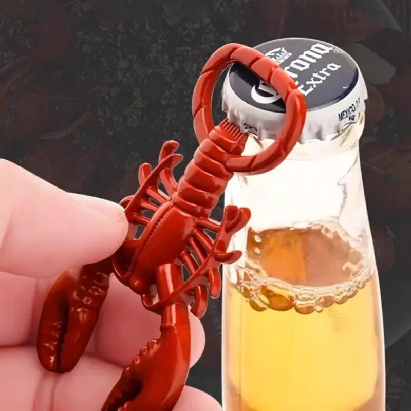 Lobster Shaped Corkscrew Bottle Opener tag1