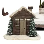Log_Cabin_Incense_Burner_with_Smoking_Chimney_-_-4321127 Log Cabin Incense Burner with Smoking Chimney