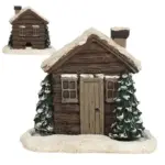 Log_Cabin_Incense_Burner_with_Smoking_Chimney_-_-4321133 Log Cabin Incense Burner with Smoking Chimney