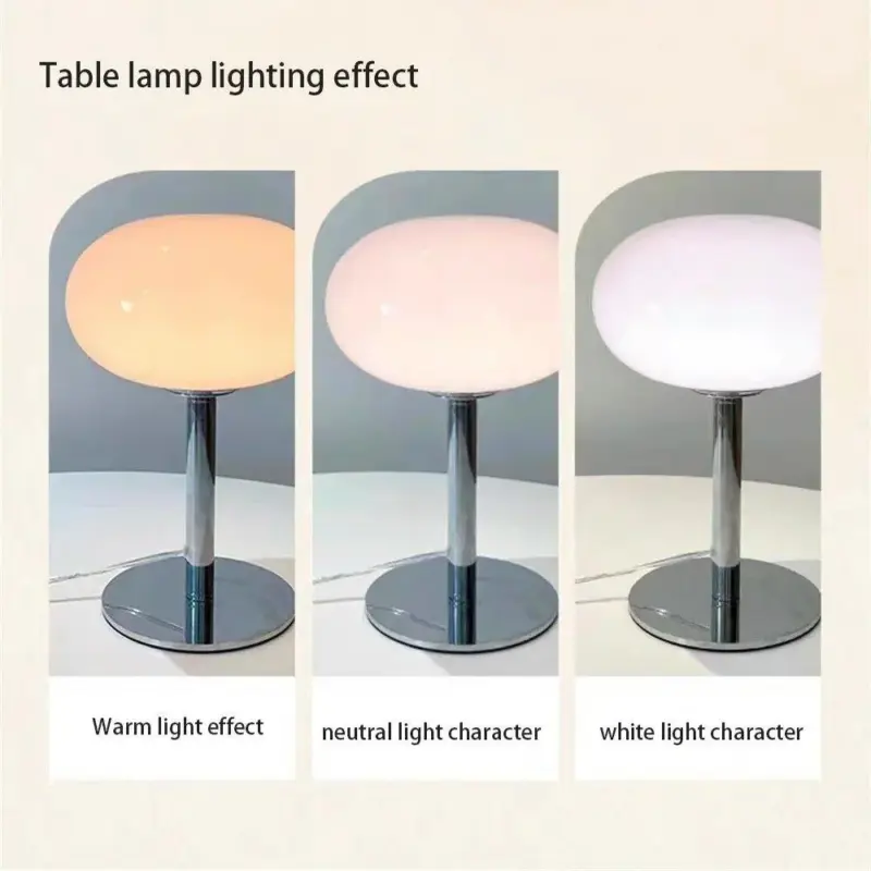 Lollipop Cream Glass Table Lamp tag1