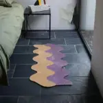 Long Color Wave Rug