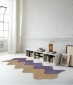 Long Color Wave Rug