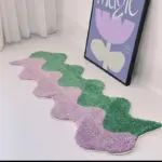 Long Color Wave Rug