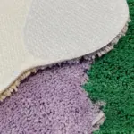 Long Color Wave Rug