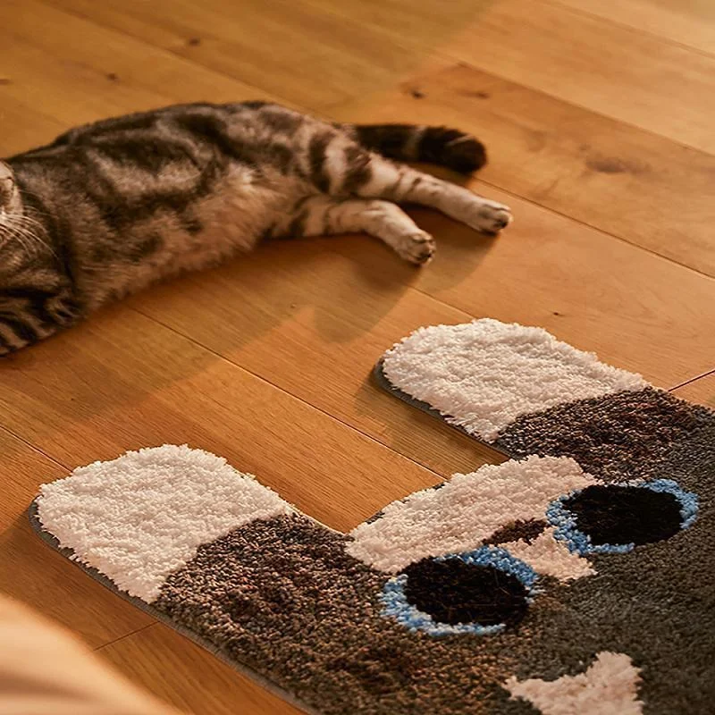 Long Cute Cat Rug for Bedroom, Stairs -  - #tag1#