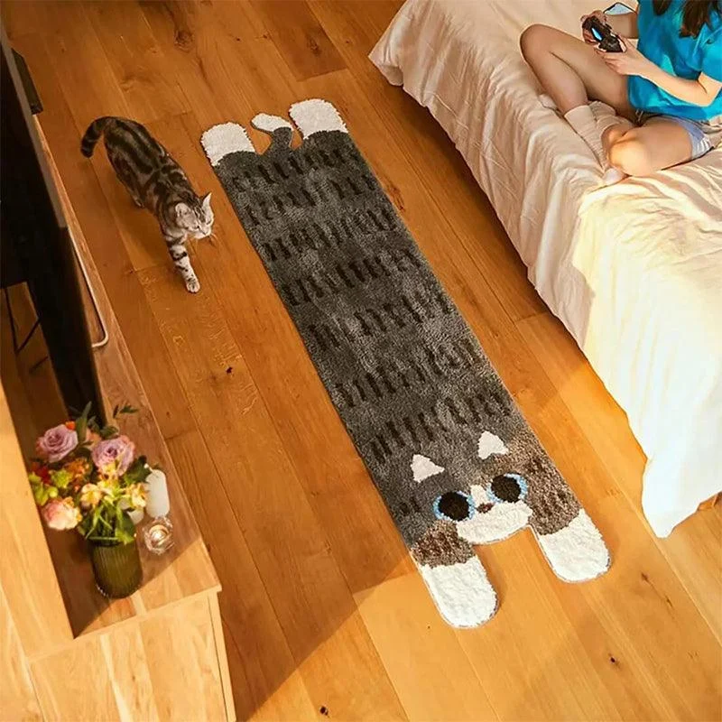 Long Cute Cat Rug for Bedroom, Stairs -  - #tag1#