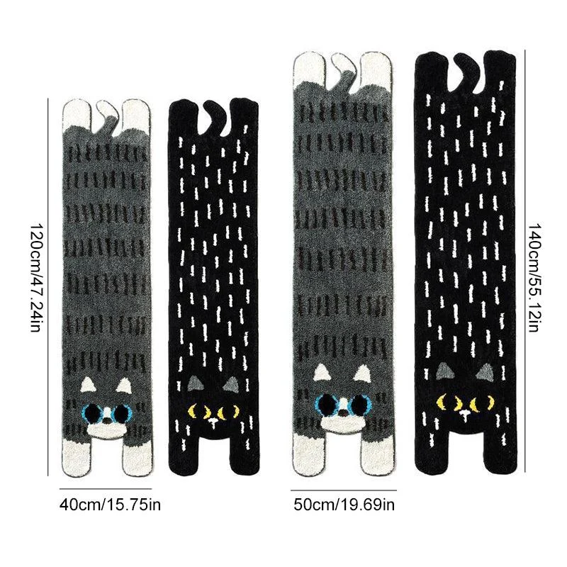 Long Cute Cat Rug for Bedroom, Stairs -  - #tag1#