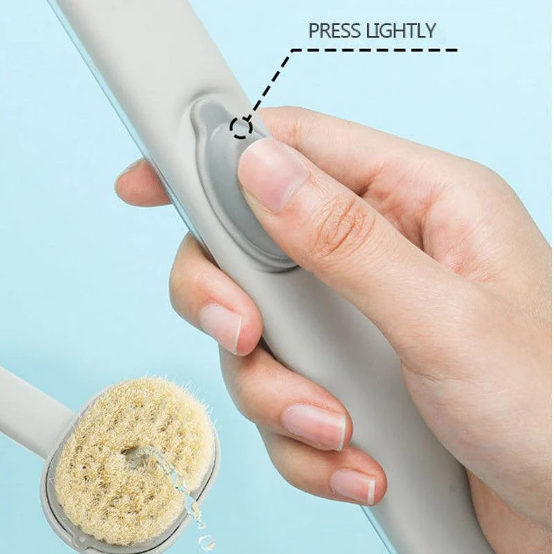 Long Handle Bath Massage Cleaning Brush -  - #tag1#