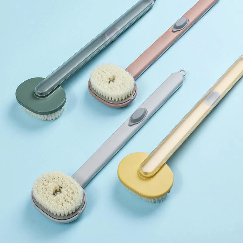 Long Handle Bath Massage Cleaning Brush -  - #tag1#