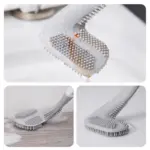 Long Handle Flexible Silicone Golf Toilet Brush tag1