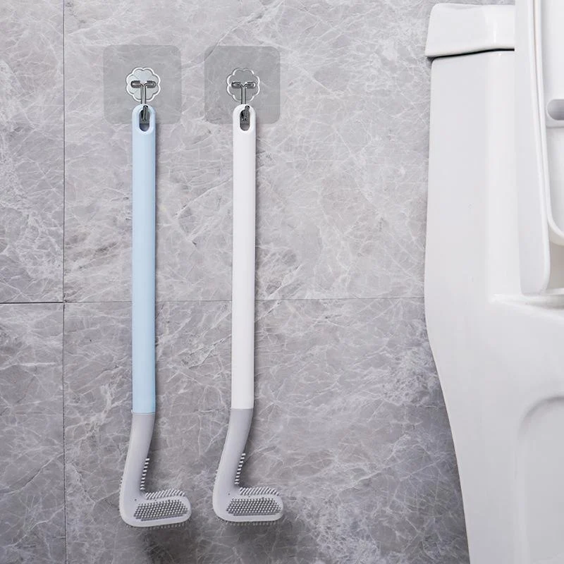 Long Handle Flexible Silicone Golf Toilet Brush -  - #tag1#