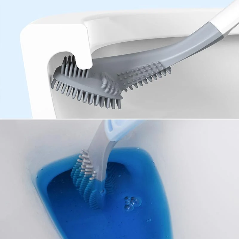 Long Handle Flexible Silicone Golf Toilet Brush -  - #tag1#