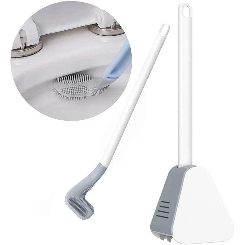 Long Handle Flexible Silicone Golf Toilet Brush -  - #tag1#
