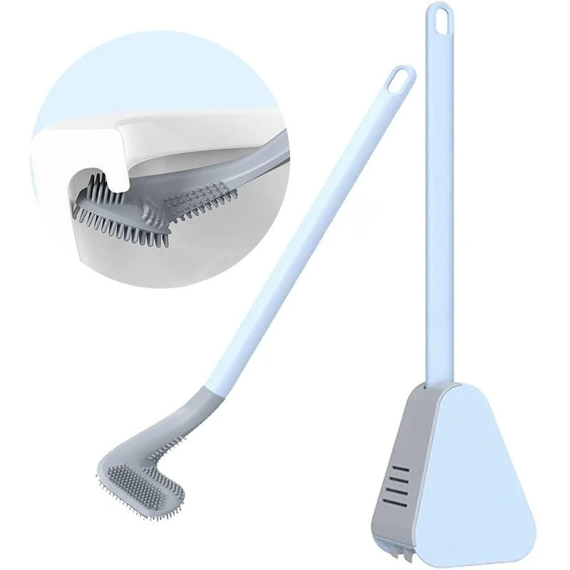 Long Handle Flexible Silicone Golf Toilet Brush -  - #tag1#