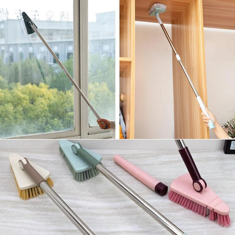 Long Handle Rotatable Floor Scrub Brush -  - #tag1#