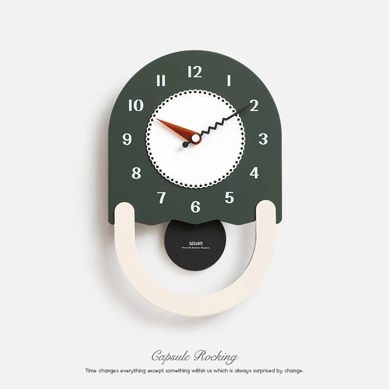 Long Wall Decoration Pendulum Clock for Kids Bedroom -