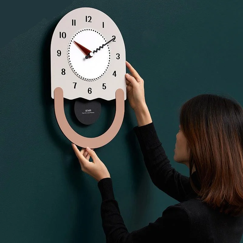 Long Wall Decoration Pendulum Clock for Kids Bedroom -