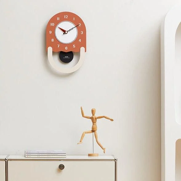 Long Wall Decoration Pendulum Clock for Kids Bedroom -