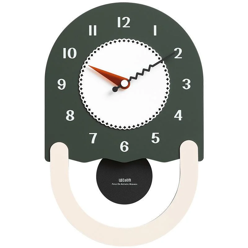 Long Wall Decoration Pendulum Clock for Kids Bedroom -