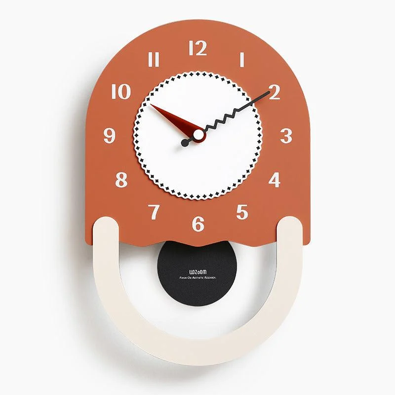 Long Wall Decoration Pendulum Clock for Kids Bedroom -