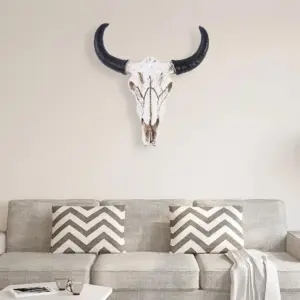 Longhorn Skull - Stylish Nordic Decoration