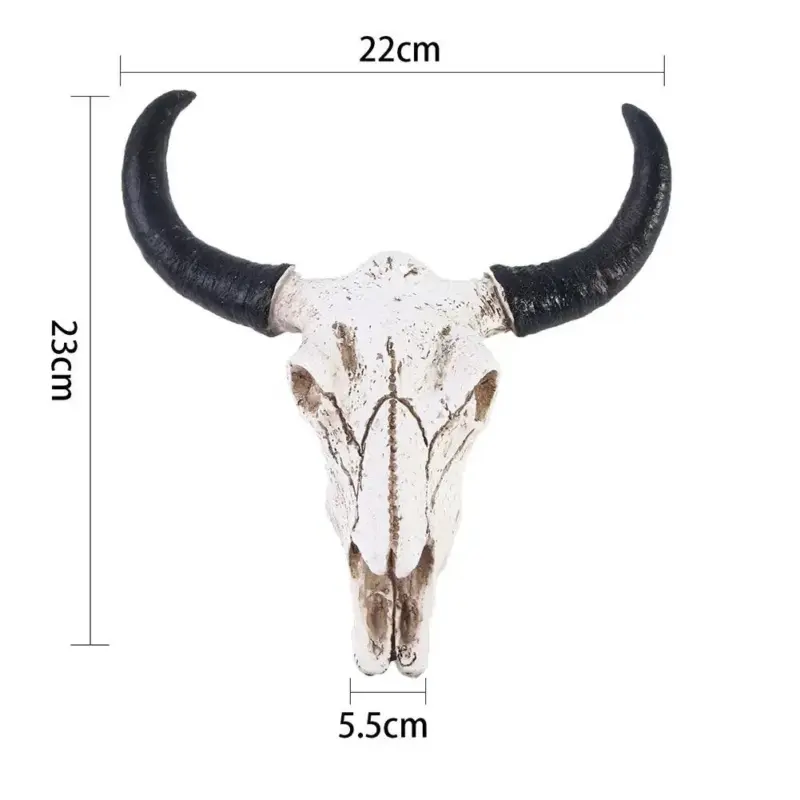 Longhorn Skull Stylish Nordic Decoration tag1