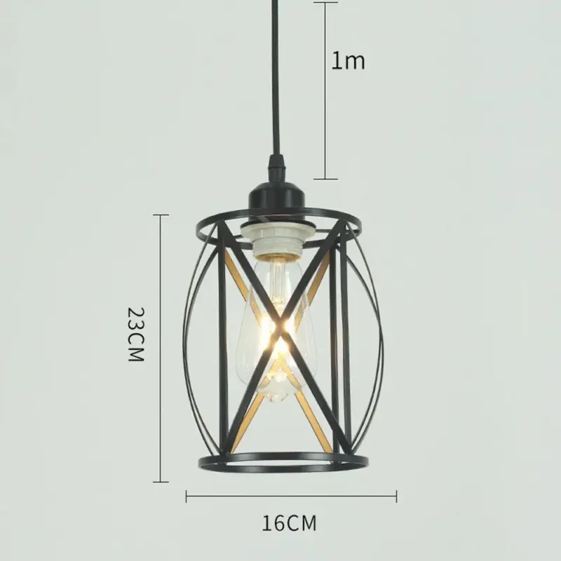 Lonox Industrial Hanging Lamp tag1