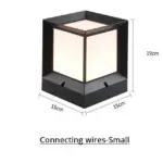 Lore Modern Nordic Waterproof LED Cube Lamp tag1