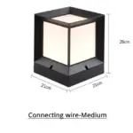 Lore Modern Nordic Waterproof LED Cube Lamp tag1