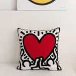 Love Heart Sofa Cushion tag1