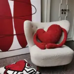 Love Heart Sofa Cushion tag1