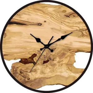 Homeko - Transparent Wall Clock for Modern and Elegant Design