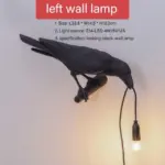 Lucky Crow Lamp tag1