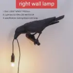 Lucky Crow Lamp tag1