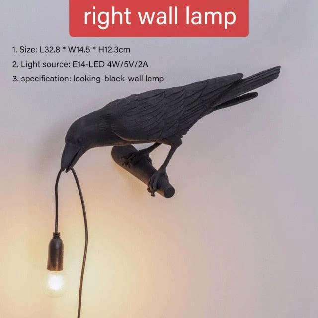 Lucky Crow Lamp -  - #tag1#