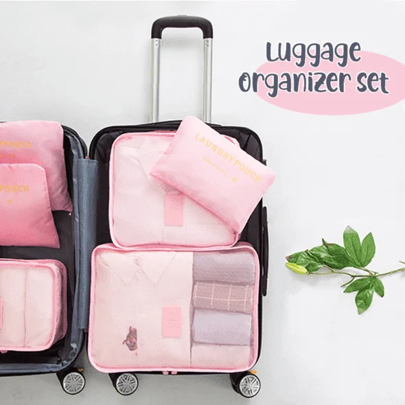 Luggage Packing Organizer Set (6 Pcs) -  - #tag1#