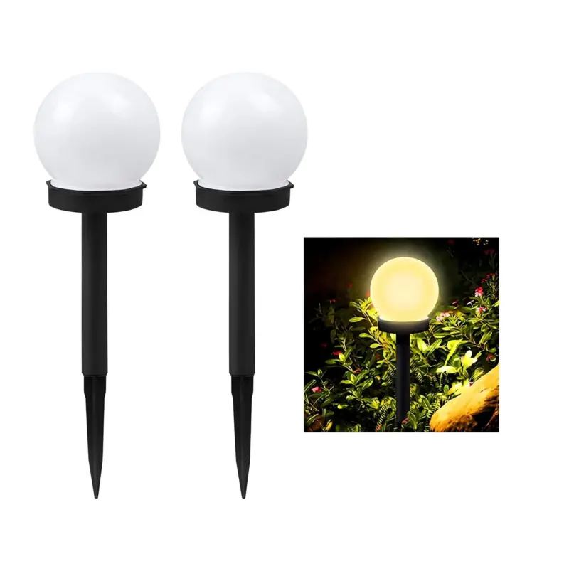 LumaGlobe Solarbetriebene LED Aussenleuchte mit Bewegungsmelder