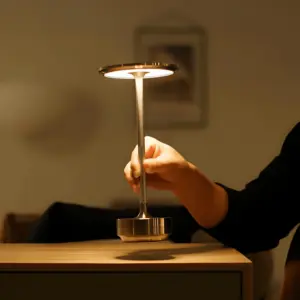 LumaLight Wireless Design Lamp: USB rechargeable, touch-sensitive table lamp for ambient lighting
