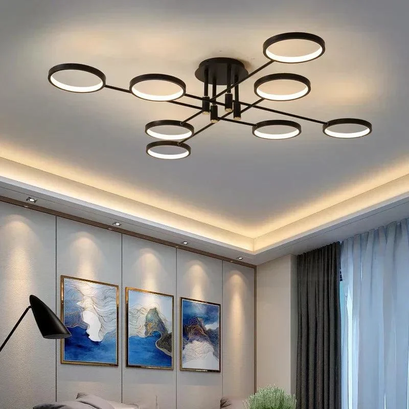 LumenElegance - Modern LED Chandelier -  - #tag1#