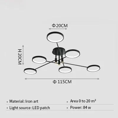 LumenElegance - Modern LED Chandelier -  - #tag1#