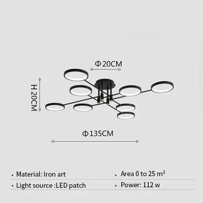LumenElegance - Modern LED Chandelier -  - #tag1#