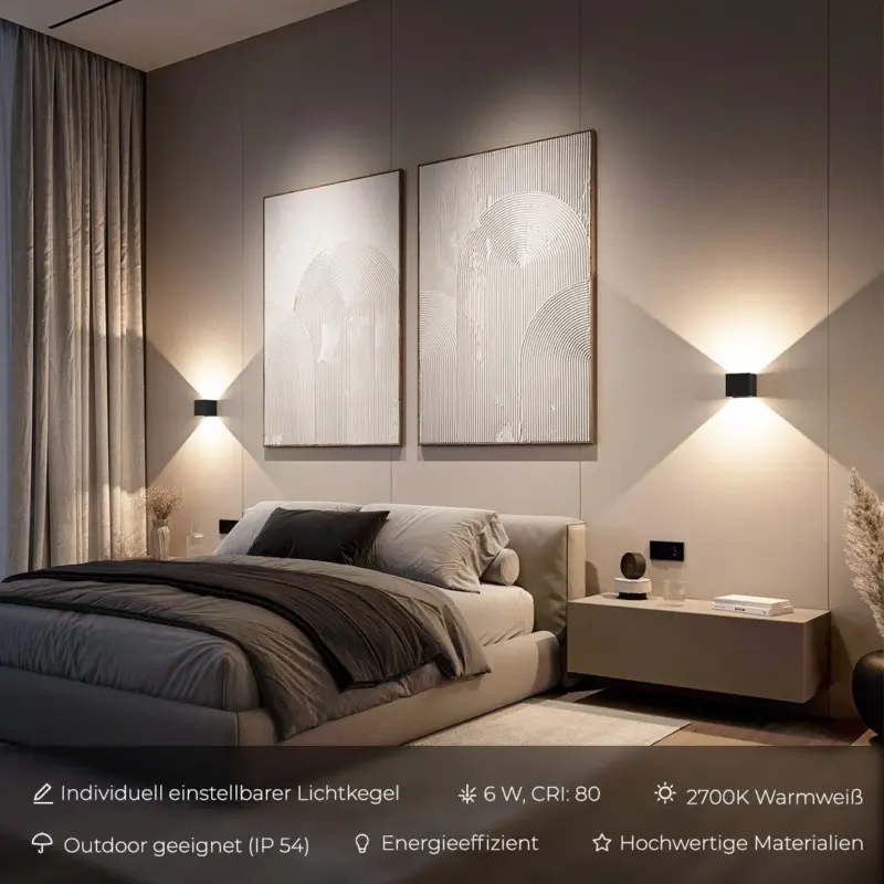 LumenGuard Modern Wall Lamp tag1