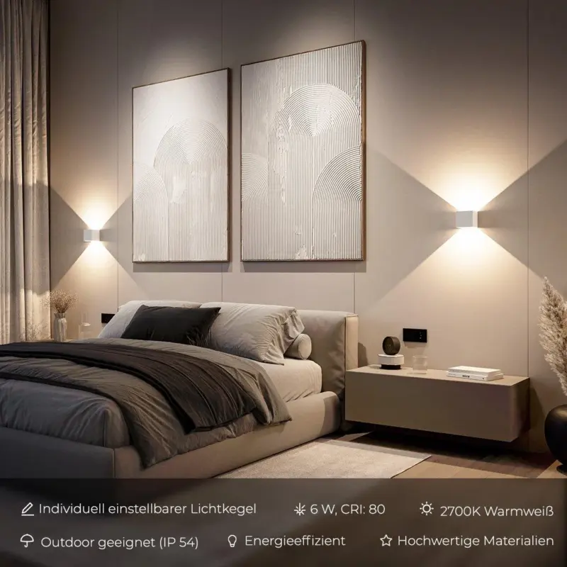 LumenGuard Modern Wall Lamp tag1